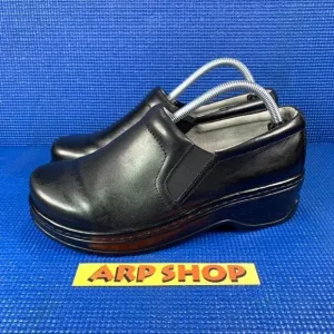 KLOGS FOOTWEAR NAPLES  Women Size 10W Black Slip Resistant Comfort Shoes 201710