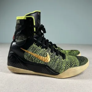 Kobe 9 XI Elite Victory Shoes Mens Size 11 Basketball Volt 630847-077