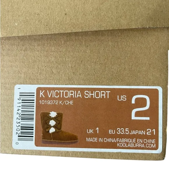 Kookaburra by Ugg Victoria Short Kid Boots