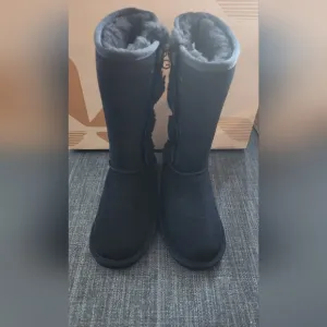 Koolaburra blk girls boots size 1y