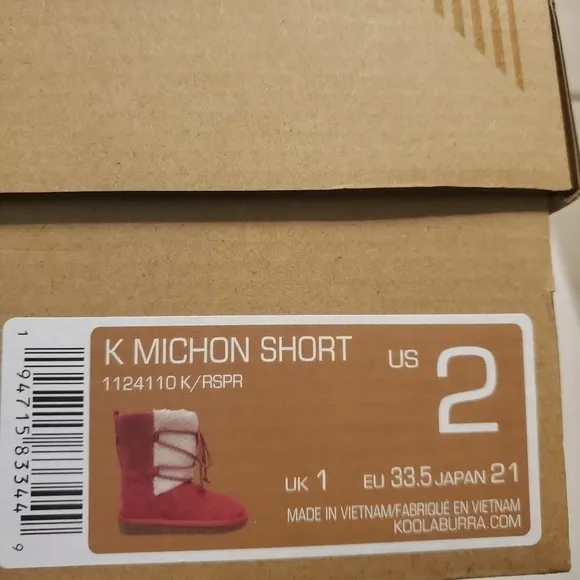 KOOLABURRA BY UGG kids michon short boots
