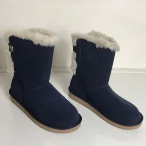 Koolaburra by UGG Jardina Suede Button Short Boots