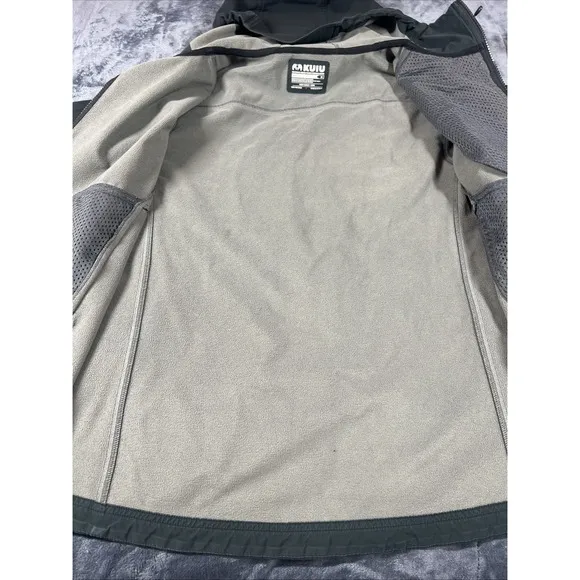 KUIU Rubicon Hooded Men's Soft Shell Water Resistant VIAS Jacket Size Medium