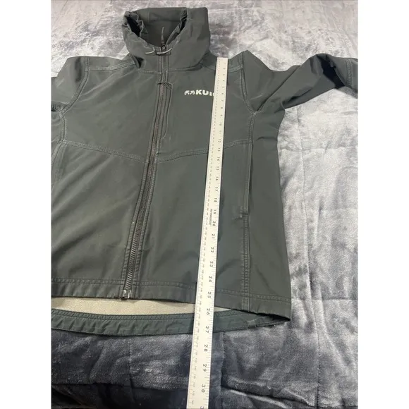 KUIU Rubicon Hooded Men's Soft Shell Water Resistant VIAS Jacket Size Medium