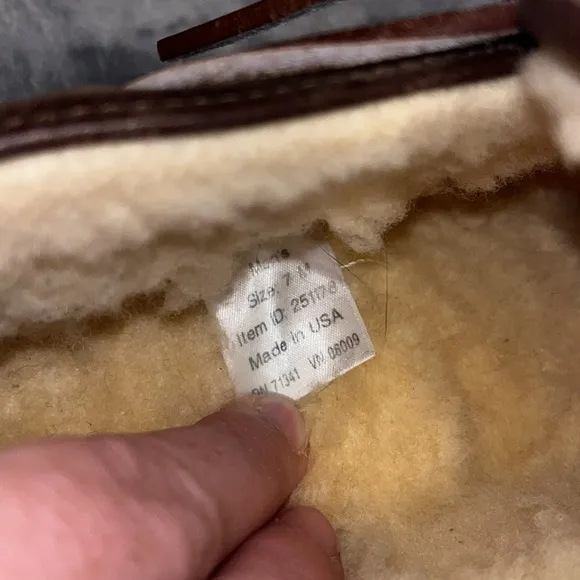 L. L. Bean Men's Brown Leather Duck Shoes