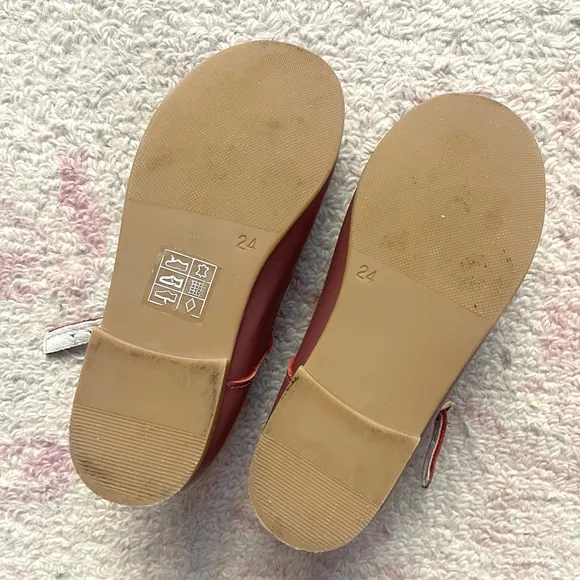 La Coqueta Dusty Pink T Bar Shoes 24