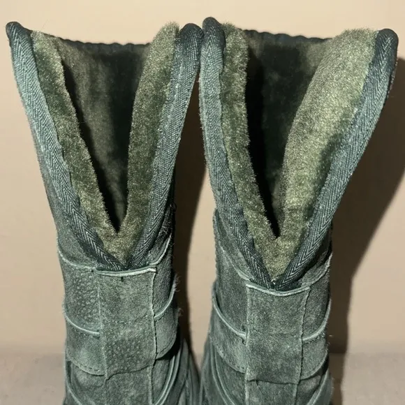 LaMO Green Tall Boots Size 7.5‎