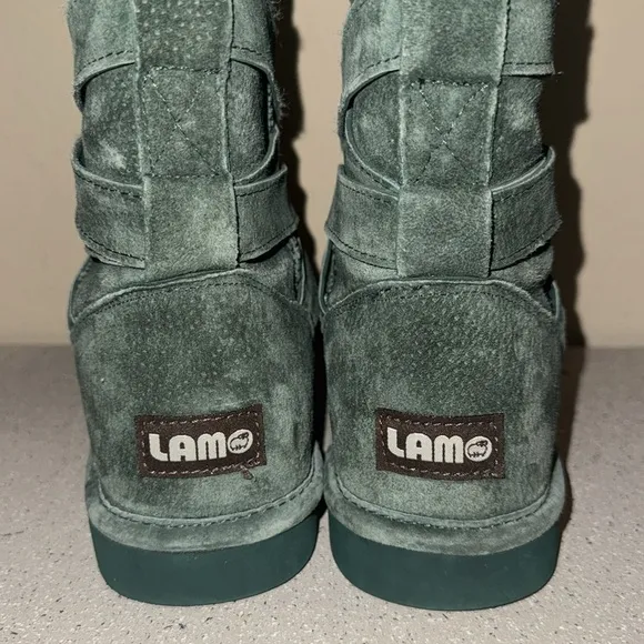 LaMO Green Tall Boots Size 7.5‎