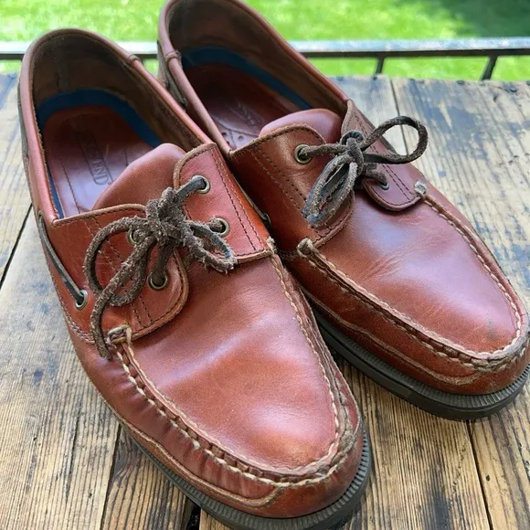 LANDS END VINTAGE 1982 'AO MENS SHOES  #59055 SIZE 12M &quot;RARE&quot;