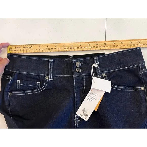 Lane Bryant Essential Stretch Bootcut Jeans High-Rise Dark Wash Size 14 NWT