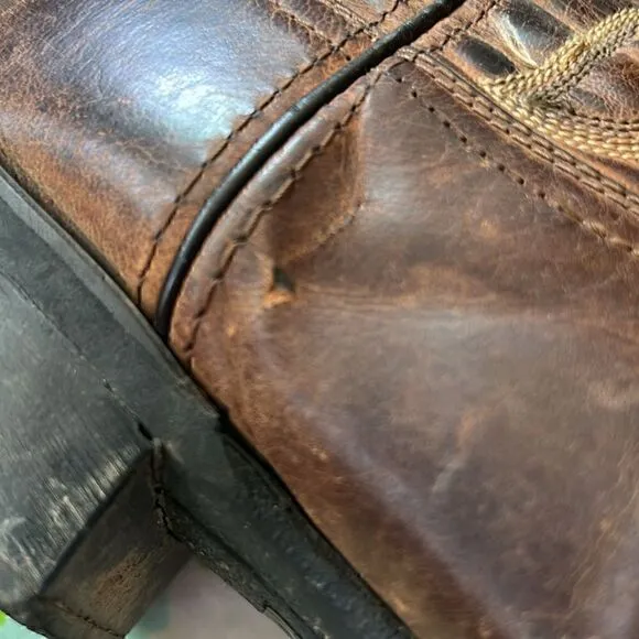 Laredo Birchwood Mens Leather Western Boots Size 10