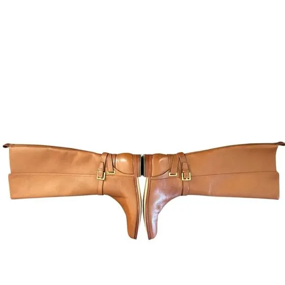 Lauren Ralph Lauren Blayke Tall Leather Riding Equestrian Boots NEW Size 7.5
