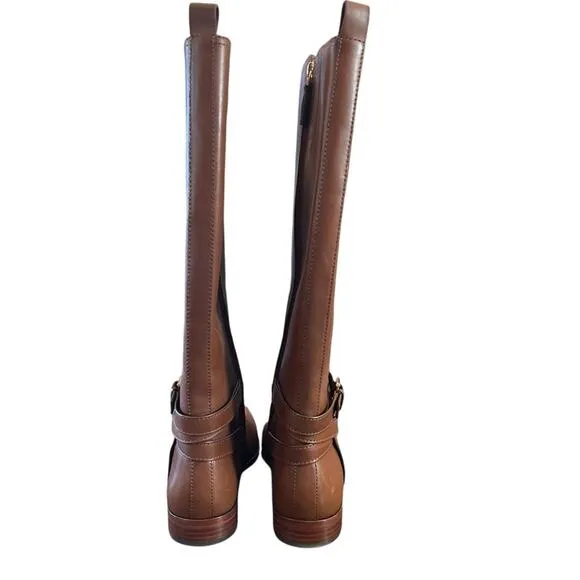 Lauren Ralph Lauren Blayke Tall Leather Riding Equestrian Boots NEW Size 7.5