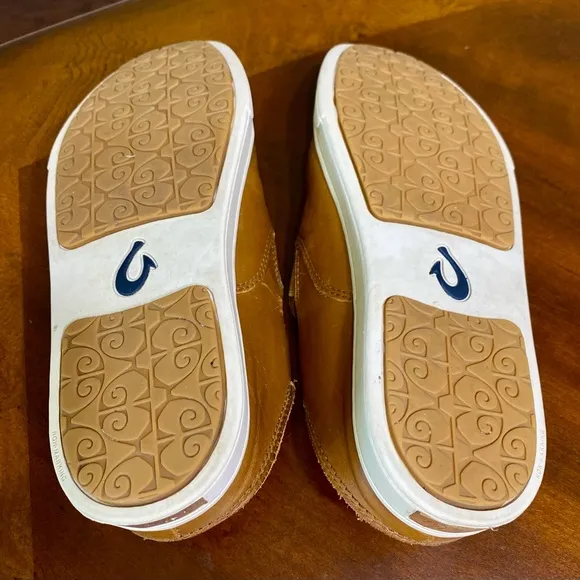 Leather Shoes Olukai Pehuea Leather Slip-On Shoes W 6.5