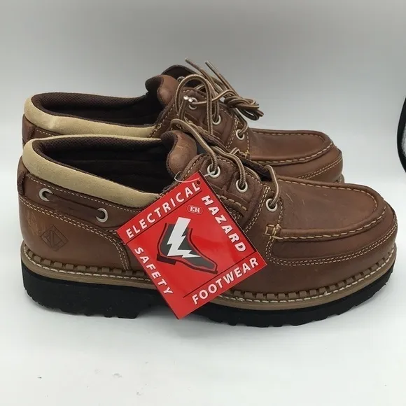 Lehigh Legend Boat Shoe Safety Shoes Men's  9W