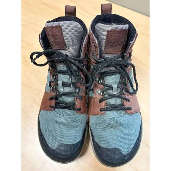 LEMS Outlander Waterproof Hiking Boots Trail Shoes Sz 10 Men 11.5 Women Iceberg
