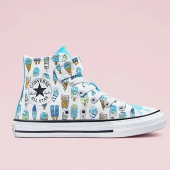 Little Kid Chuck Taylor All Star 🌟 Easy-On Frozen Treats Sneakers Shoes Size 3