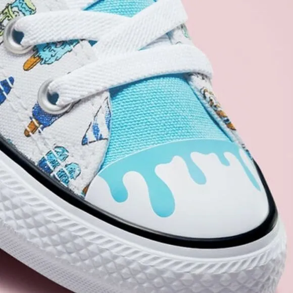 Little Kid Chuck Taylor All Star 🌟 Easy-On Frozen Treats Sneakers Shoes Size 3