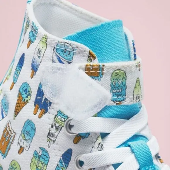 Little Kid Chuck Taylor All Star 🌟 Easy-On Frozen Treats Sneakers Shoes Size 3
