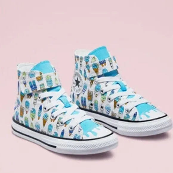 Little Kid Chuck Taylor All Star 🌟 Easy-On Frozen Treats Sneakers Shoes Size 3