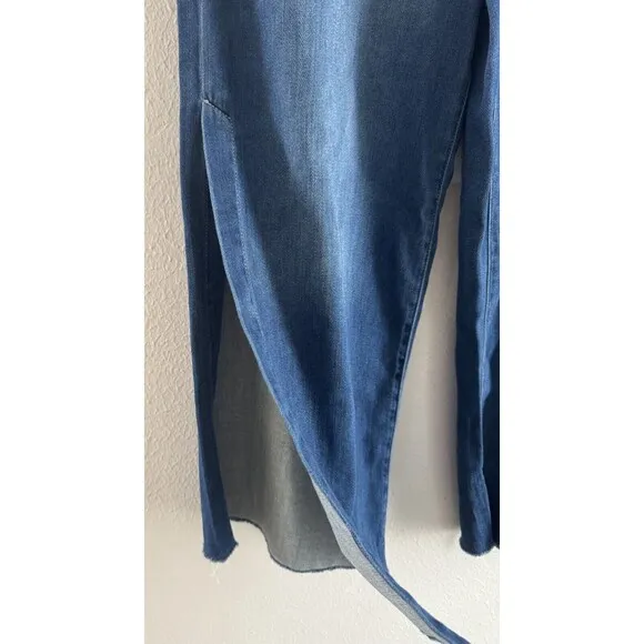 Liverpool Los Angeles Wide Leg Jean With High Slit - Gilbert 6/28