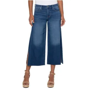 Liverpool Los Angeles Wide Leg Jean With High Slit - Gilbert 6/28