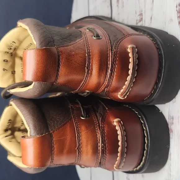 LL Bean Allagash Bison Handsewn Chukka Boots Boat Shoes Size 9