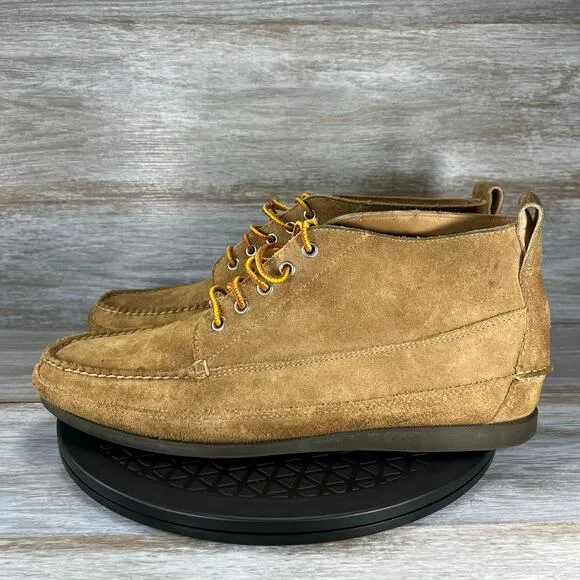 LL bean Men’s Brown Suede Chakka Ankle Boots Size 13 D