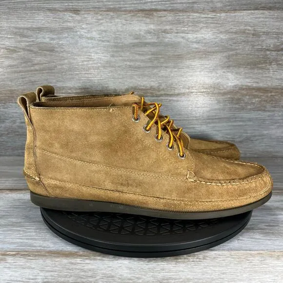 LL bean Men’s Brown Suede Chakka Ankle Boots Size 13 D