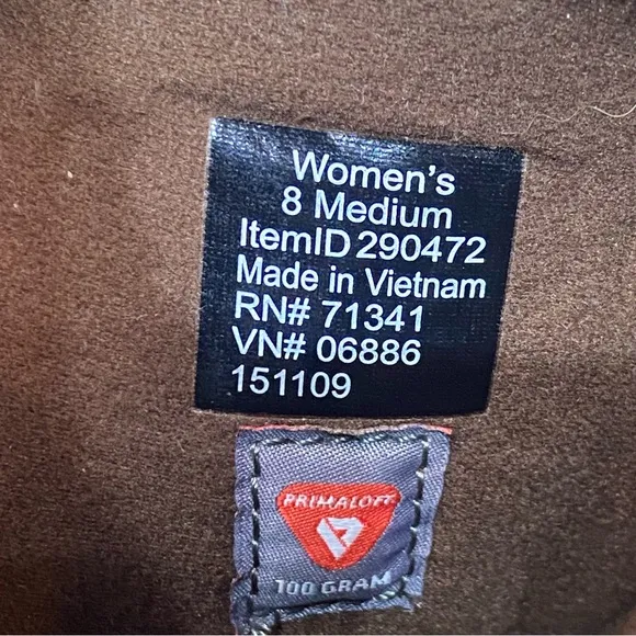 LL Bean Womens 8 Tall 2 Buckle Waterproof Warm Lined Boots