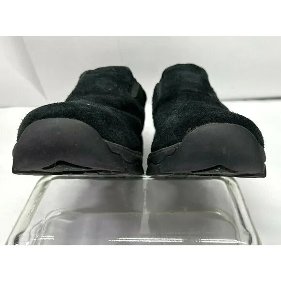 L.L. Bean Mens 9 M Black Snow Shoes Vibram Tek 2.5 Arctic Grip Primaloft Slip On