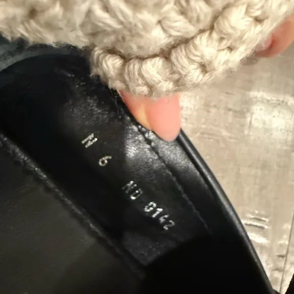 Louis Vuitton Men's Black Loafers