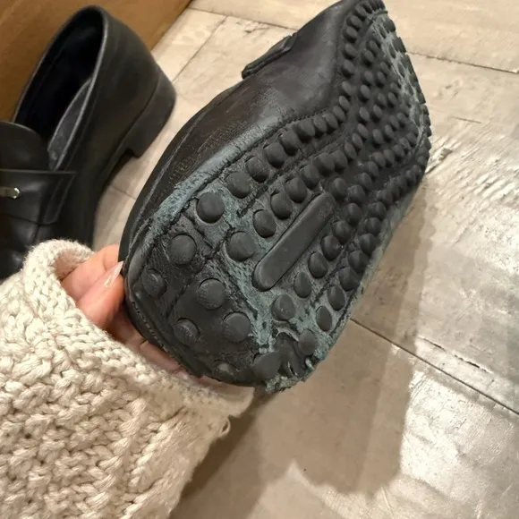 Louis Vuitton Men's Black Loafers
