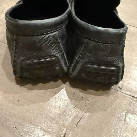 Louis Vuitton Men's Black Loafers