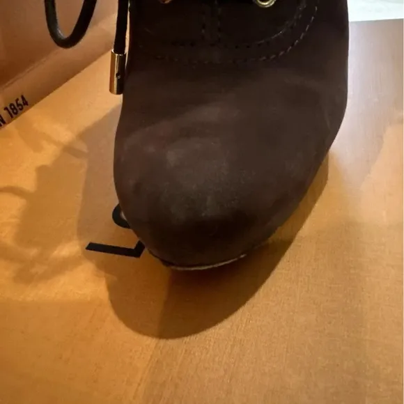 Louis Vuitton Suede Short Boots