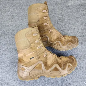 Lowa Men's Size 11 Zephyr GTX HI TF Military Boots 3105320410 Beige