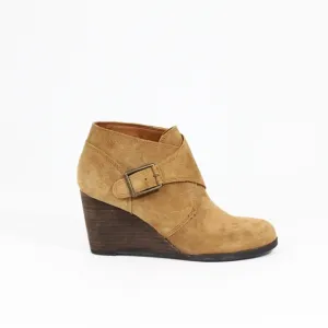 Lucky Brand Sumarah Boots New Women Bootie 6.5  Monk Strap Shoe