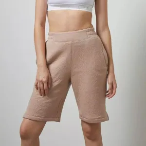 LUNYA Womens Shorts Medium Oatmeal Pull On Restore Double‎ Faced Pockets $148
