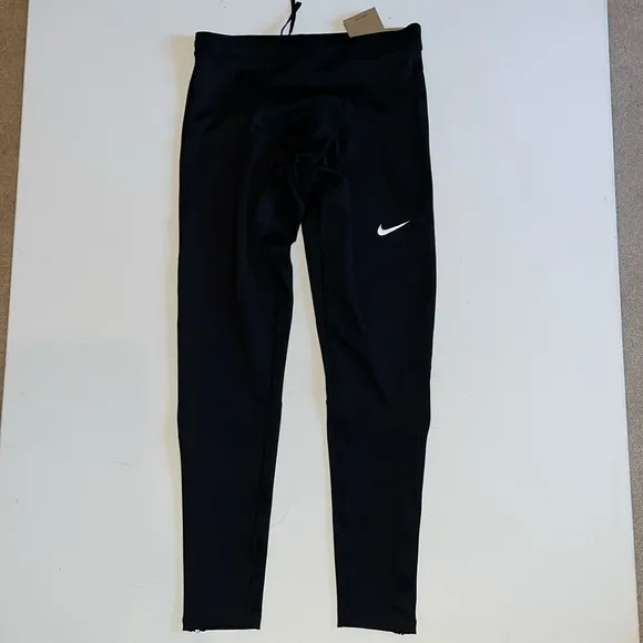 M Nike Dri-fit Challenger Running Training Tights Black Mens  CZ8830-010 NWT