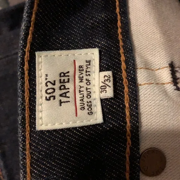 MADE IN JAPAN 502™ TAPER FIT SELVEDGE MEN'S JEANS