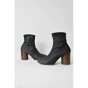 Maison Martin Margiela Woven Sock Boot Cloth Boots 36.5