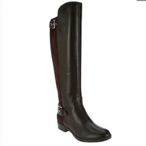 Marc fisher Damsel tall brown leather boots