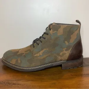 Mark Nason | NWOT! Stowe Military Camo Lace Up Suede Boots - Mens 12