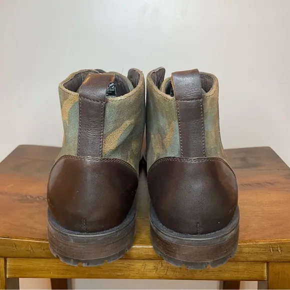 Mark Nason | NWOT! Stowe Military Camo Lace Up Suede Boots - Mens 12