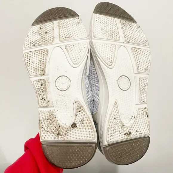 MARTIN DINGMAN Chuck Fly Knit Sport Slip On Shoes Sneakers White Multi Size 8