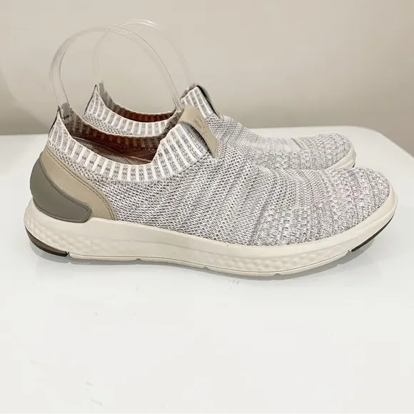 MARTIN DINGMAN Chuck Fly Knit Sport Slip On Shoes Sneakers White Multi Size 8