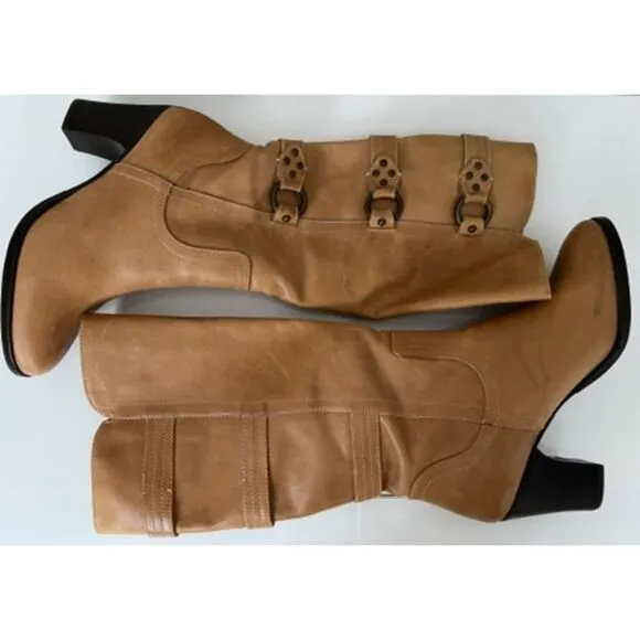 Matisse tan tall boots. Size 10.