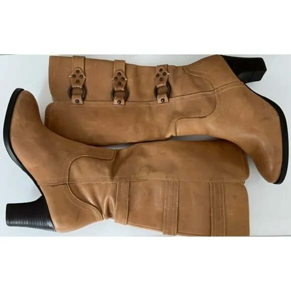 Matisse tan tall boots. Size 10.