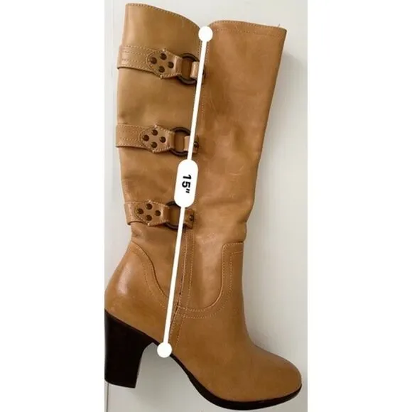 Matisse tan tall boots. Size 10.