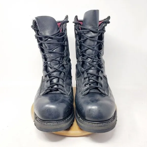 Matterhorn Boots Mens 9 Black Military Tactical Combat Shoe Vibram Insulated USA